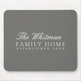 チャコールファミリーホーム マウスパッド