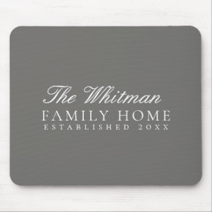 チャコールファミリーホーム マウスパッド