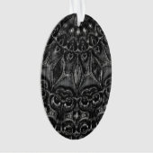 チャコールマンダラオーナメント オーナメント (正面)