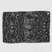 チャコールマンダラ ゴルフタオル (横)