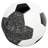 チャコールマンダラ サッカーボール (3/4)