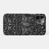 チャコールマンダラ Case-Mate iPhoneケース (裏面(横))