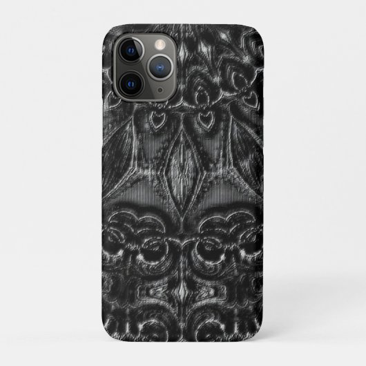 チャコールマンダラ Case-Mate iPhoneケース (裏)