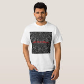 チャコールマンダラTシャツ Tシャツ (正面フル)