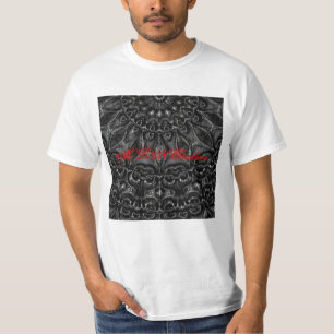 チャコールマンダラTシャツ Tシャツ