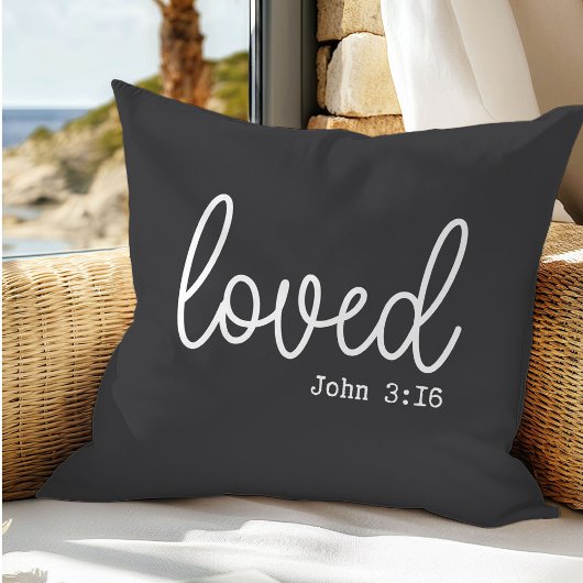 チャコールラブ引用文装飾用クッション クッション