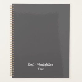 チャコール プランナー手帳