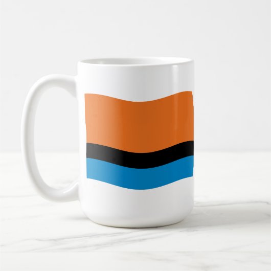 チャゴシアンの旗マグカップ コーヒーマグカップ (左)