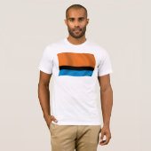 チャゴシア人の旗シャツ Tシャツ (正面フル)