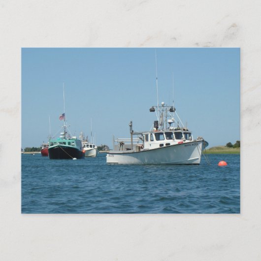 チャサムハーバーボート ポストカード (正面)