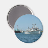 チャサムハーバーボート マグネット (正面/裏面)