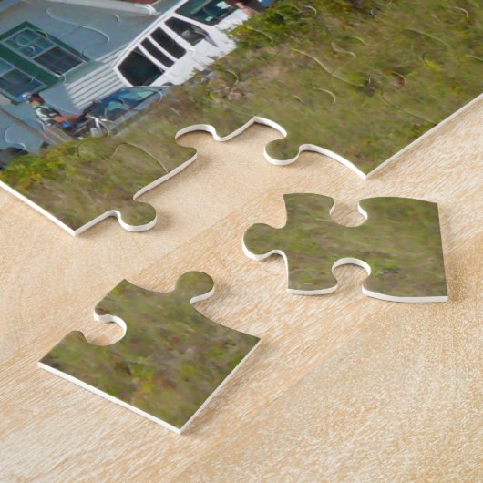 チャサムライトケープコッドマサチューセッツ州 ジグソーパズル (側面)