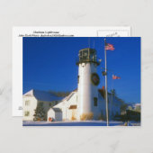 チャサム灯台 ケープコッド ポストカード (正面/裏面)