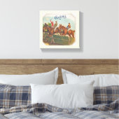 チャサーズヴィンテージ競馬 キャンバスプリント (インサイチュ (寝室))