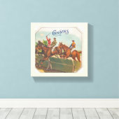 チャサーズヴィンテージ競馬 キャンバスプリント (インサイチュ (ウッドフロア))