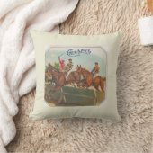 チャサーズヴィンテージ競馬 クッション (ブランケット)