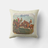 チャサーズヴィンテージ競馬 クッション (裏面)