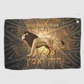 チャザックヴェエマッツ ゴルフタオル (横)