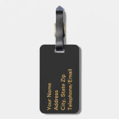 チャザックヴェエマッツ ラゲッジタグ (裏面縦)