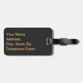 チャザックヴェエマッツ ラゲッジタグ (裏面横)