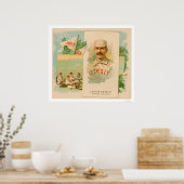 チャスゲンジンレアベースボール1888 ポスター (キッチン)