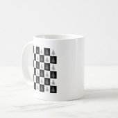 チャストマスツリーチェス コーヒーマグカップ (正面左)