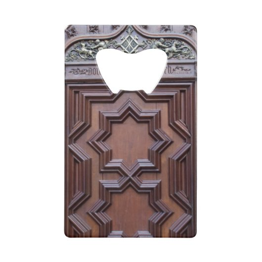 チャスペインのーチドアハウスオブゴッドゲートウェイトゥ天国 クレジットカード栓抜き (正面)