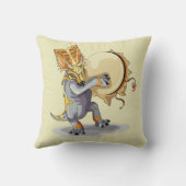 チャスモサウルス踊りアシャーマンセレモニー クッション (裏面)