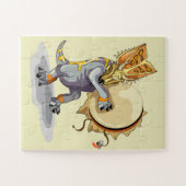 チャスモサウルス踊りアシャーマンセレモニー ジグソーパズル (横)