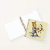 チャスモサウルス踊りアシャーマンセレモニー ノートブック (内部)