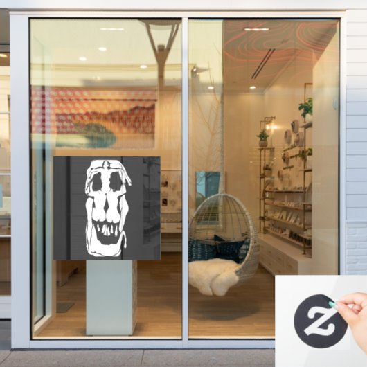 チャズカダリ ウィンドウサイン (店舗窓)