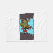 チャズムエンペラー X27 のニューグルーブクリック フリースブランケット (正面(横))