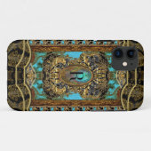 チャセコーリーモノグラかわいらしムガーリービクトリアン Case-Mate iPhoneケース (裏面(横))