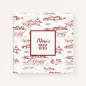 チャタヌーカスタマイズガホリデーレシピブック ノートブック (正面)