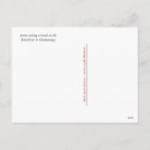 チャタヌーガのサンタ シーズンポストカード (裏面)