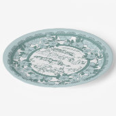 チャタヌーガの中国パターン ペーパープレート (アングル)