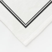 チャタヌーガの地図 フリースブランケット (角)