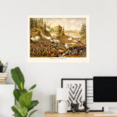 チャタヌーガの戦いクルツとアリソン1863年 ポスター (ホームオフィス)