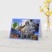 チャタヌーガの挨拶 カード (黄色い花)