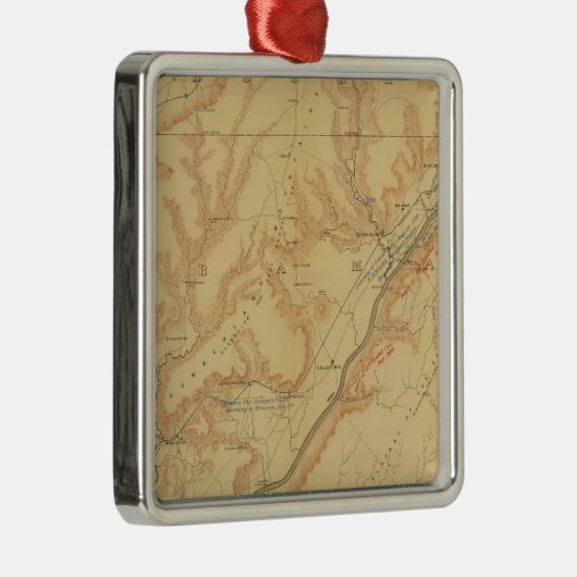 チャタヌーガキャンペーン メタルオーナメント (右)