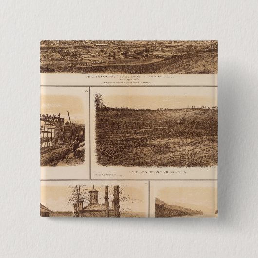 チャタヌーガテネシー川 缶バッジ (正面)
