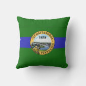 チャタヌーガ国旗（テネシー州） クッション (裏面)