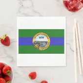 チャタヌーガ国旗（テネシー州） スタンダードランチョンナプキン (インサイチュ)