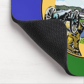 チャタヌーガ国旗（テネシー州） マウスパッド (コーナー)