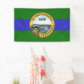 チャタヌーガ国旗（テネシー州） 横断幕 (インサイチュ)