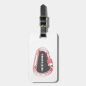 チャタヌーガ登山カラビナー ラゲッジタグ (正面縦)