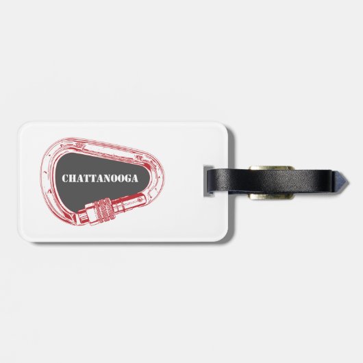 チャタヌーガ登山カラビナー ラゲッジタグ (裏面横)