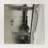 チャタヌーガ， TN – クルミ通りブリッジ20x20 ジグソーパズル (横)