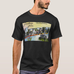 チャタヌーガTenneseeからの挨拶 Tシャツ