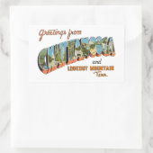 チャタヌーガTN 長方形シール (バッグ)